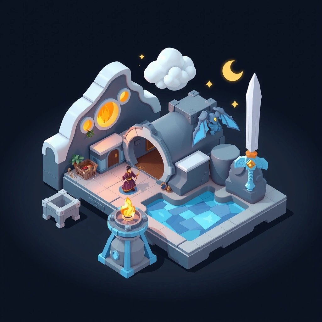 Aventura de Fantasía - Juego RPG épico